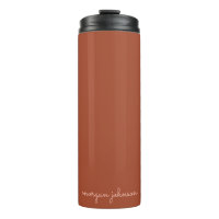 Trendy Monogram | Burnt Orange + Blindskriptname