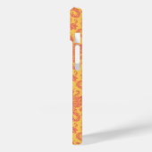 Trendy Monogram Coral Damask und Sun Custom Case M (Rückseite / Links)