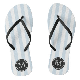 Trendy Monogram Gastgeschenk Hochzeit   Farbe Badesandalen