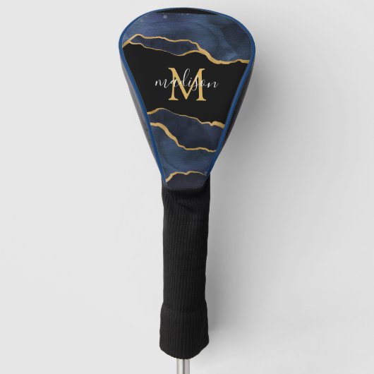 Trendy Monogram Golf Headcover (Vorderseite)