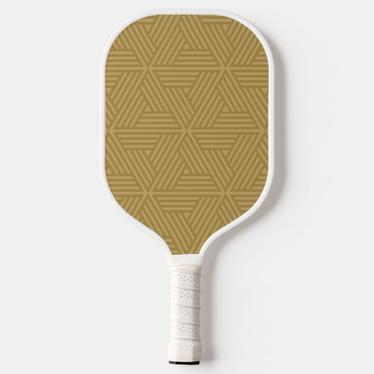 Trendy Monogram mit Skriptname Overlay Pickleball Schläger (Rückseite)