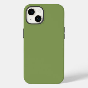 Trendy Moss Green Background Color Case-Mate iPhone 14 Hülle