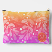 Trendy Mother's Day Typografie Toilettenbeutel Zubehörtasche (Rückseite)