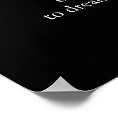 Trendy Motivierend Leadership Lion Poster (Ecke)