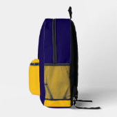 Trendy Multi-Color Design with Reflective Strip Bedruckter Rucksack (Rechts)