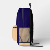 Trendy Multi-Color Design with Reflective Strip Bedruckter Rucksack (Rechts)