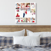 Trendy Multi Foto Collage Leinwanddruck (Insitu (Schlafzimmer))