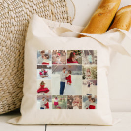 Trendy Multi Foto Collage Tote Bag Tragetasche