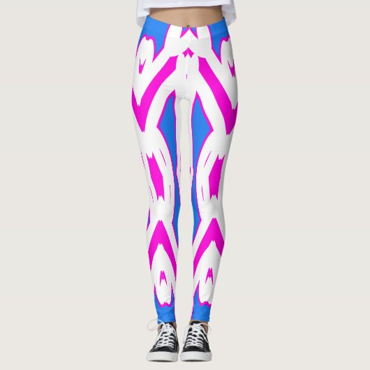 Trendy multicolor classic "Ratti_Creative_Arts" Leggings (Vorderseite)