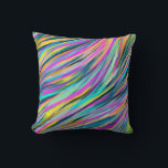 Trendy Multicolor Neon Psychedelic Abstract Design Kissen<br><div class="desc">Verbessern Sie Ihre Wohngestaltung mit einem speziell angefertigten Kissen. Trendy Modern Multicolor Neon Psychedelic Abstract Design Throw Kissen. Tolle Geschenkidee.</div>