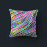 Trendy Multicolor Neon Psychedelic Abstract Design Kissen<br><div class="desc">Verbessern Sie Ihre Wohngestaltung mit einem speziell angefertigten Kissen. Trendy Modern Multicolor Neon Psychedelic Abstract Design Throw Kissen. Tolle Geschenkidee.</div>
