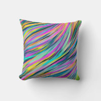 Trendy Multicolor Neon Psychedelic Abstract Design