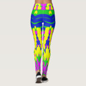 Trendy multicolor "Ratti_Creative_Arts" Leggings (Rückseite)