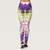 Trendy multicolor "Ratti_Creative_Arts" Leggings (Rückseite)