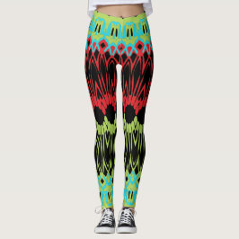 Trendy multicolor "Ratti_Creative_Arts" Leggings