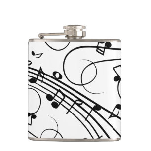 Trendy Music Design Flachmann