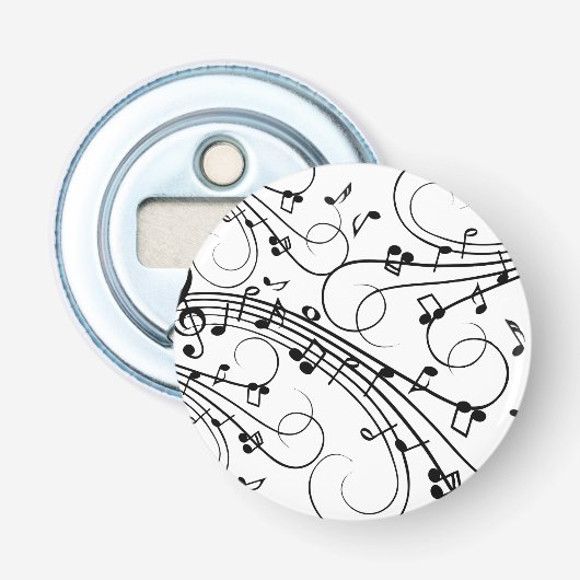 Trendy Music Design Flaschenöffner (Vorderseite)