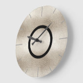 Trendy Music Platinum Record Disk Große Wanduhr (Winkel)