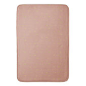 Trendy Mute Clay & Gold Boho Arrows Bath Mat Badematte (Vorderseite Vertikal)