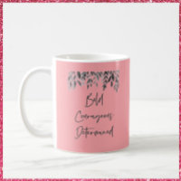 Trendy mutig entschlossen pink