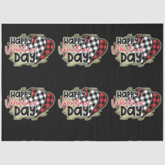 Trendy My Valentinstag Long Seidenpapier (Vorderseite)