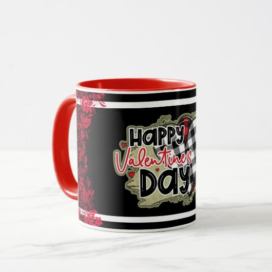 Trendy My Valentinstag Tasse (Vorderseite Links)