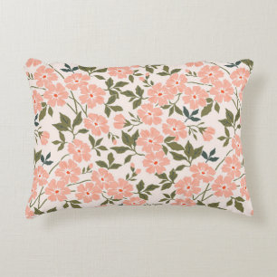 Trendy nahtlose Vintage Blumenmuster. Endlos pr Dekokissen