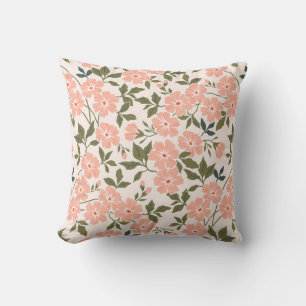 Trendy nahtlose Vintage Blumenmuster. Endlos pr Kissen