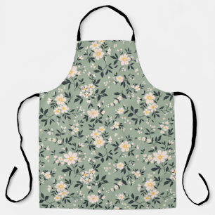 Trendy nahtlose Vintage Blumenmuster. Endlos Schürze