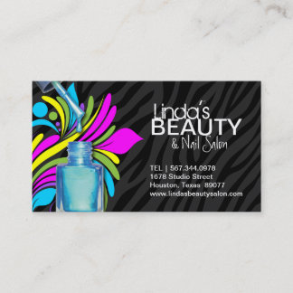 TRENDY NAIL SALON BUSINESS CARD TERMINKARTE