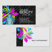 TRENDY NAIL SALON BUSINESS CARD TERMINKARTE (Vorne/Hinten)
