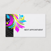 TRENDY NAIL SALON BUSINESS CARD TERMINKARTE (Rückseite)
