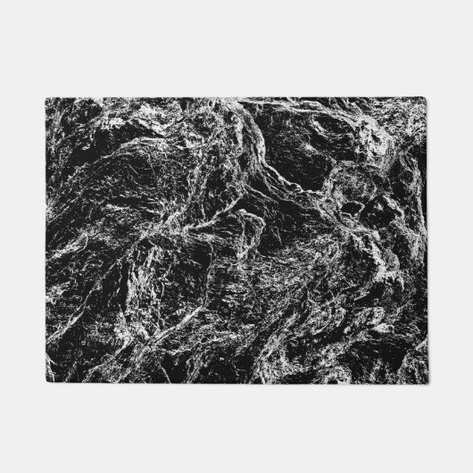 Trendy Nature Abstrakt Fußmatte (Vorderseite)