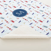 Trendy Nautical Baby Sherpadecke (3/4)