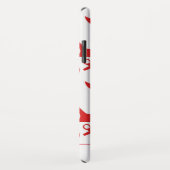 Trendy Nautical Red Anchor Pattern Case-Mate iPhone Hülle (Hinten/Rechts)