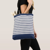 Trendy Navy Stripes Tasche (Von Nahem)