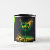 Trendy Neon Party Time Personalisiert Tasse (Zentrum)