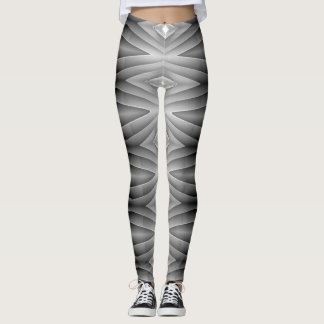 Trendy niedlich Black "Ratti_Creative_Arts" Leggin Leggings