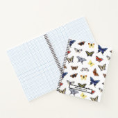 Trendy Niedlich Butterfly-Muster - benutzerdefinie Notizblock (Innenseite)