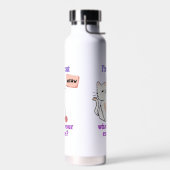 Trendy niedlich cat trinkflasche (Links)