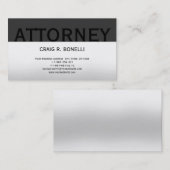 Trendy Niedlich Chic Schlichte Anwaltskarte Visitenkarte (Vorne/Hinten)