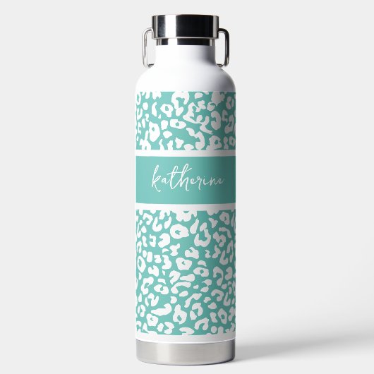 Trendy Niedlich Name Trinkflasche (Vorderseite)