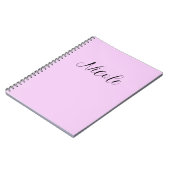 Trendy Niedlich Spiral Foto Notebook Notizblock (Linke Seite)