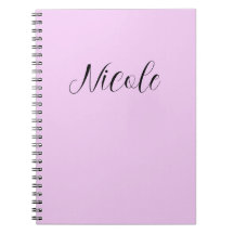 Trendy Niedlich Spiral Foto Notebook