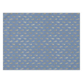 Trendy Niedlich unter dem Seepferd Ozean Geburtsta Tischdecke (Vorderseite (Horizontal))