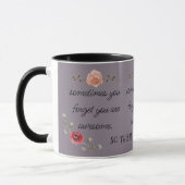 Trendy & Niedliche Blumen Sie sind Phantastischer Tasse (Links)