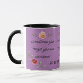 Trendy & Niedliche Blumen Sie sind Phantastischer Tasse (Links)