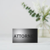 Trendy Niedliche Schlichte Rechtsanwältin mit Visi Visitenkarte (Stehend Vorderseite)