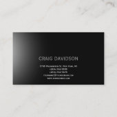 Trendy Niedliche Schlichte Rechtsanwältin mit Visi Visitenkarte (Rückseite)