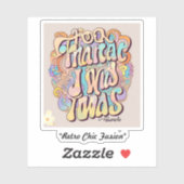 "Trendy Nostalgia" Aufkleber (Blatt)